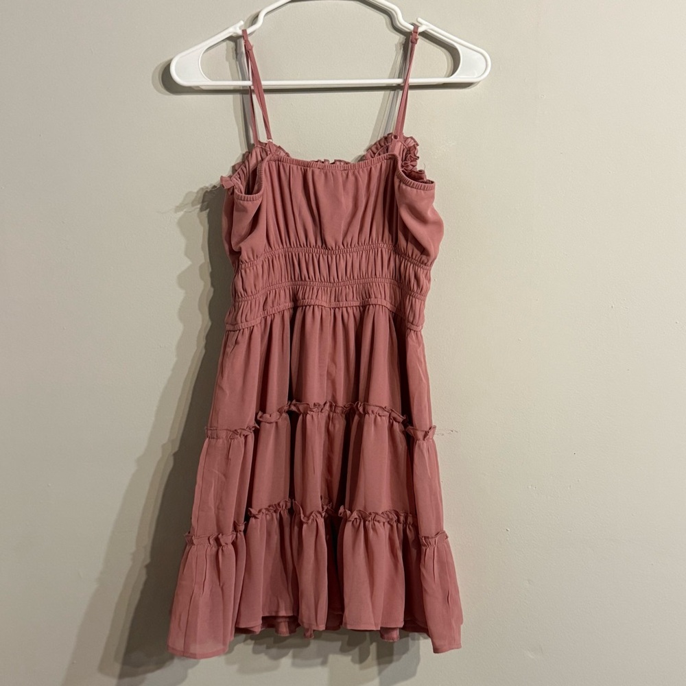 Pink Ruffled Sundress - Picture 2 of 2